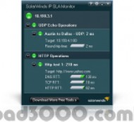 SolarWinds Free IP SLA Monitor screenshot